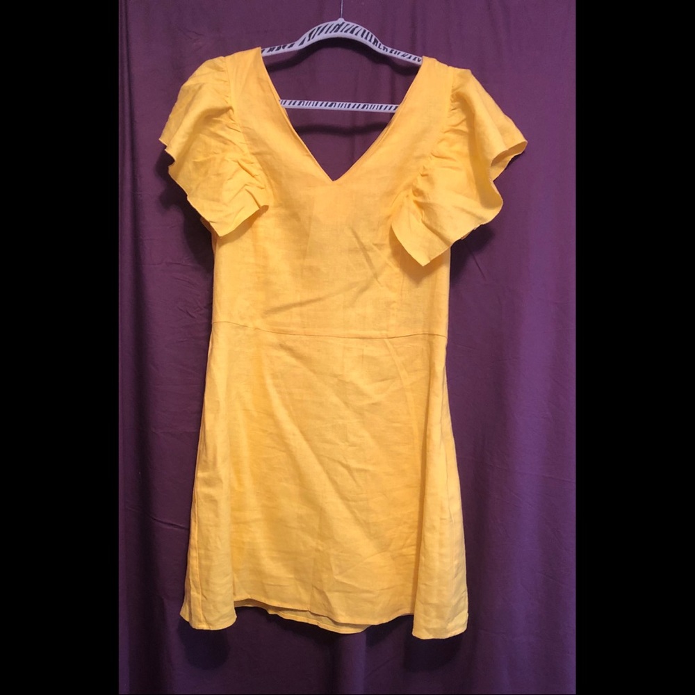 Adorable Yellow Dress, Size 8